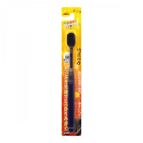 Anushi 浓密竹炭刷毛DX牙刷 1支 颜色随机